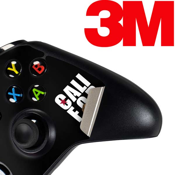 California Black Block Xbox One Controller Skin
