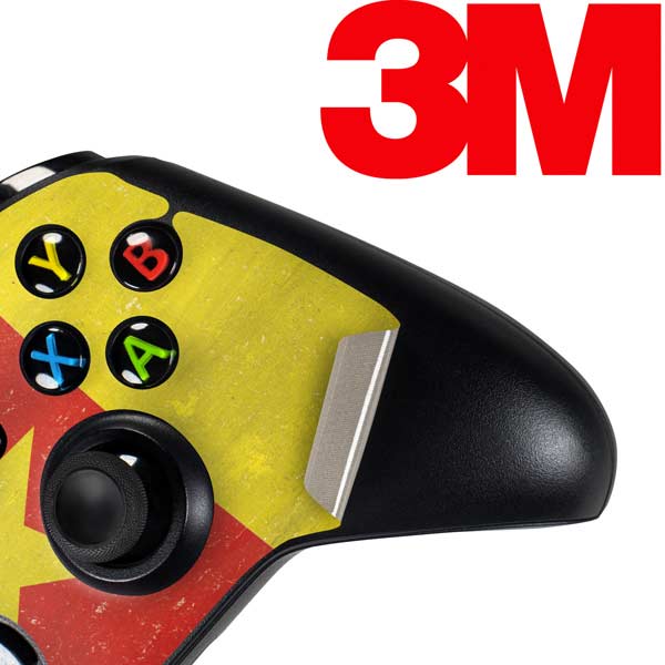 Cameroon Flag Distressed Xbox One Controller Skin
