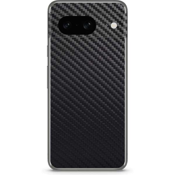 Black Carbon Fiber Specialty Texture Material Google Pixel 8 Skin
