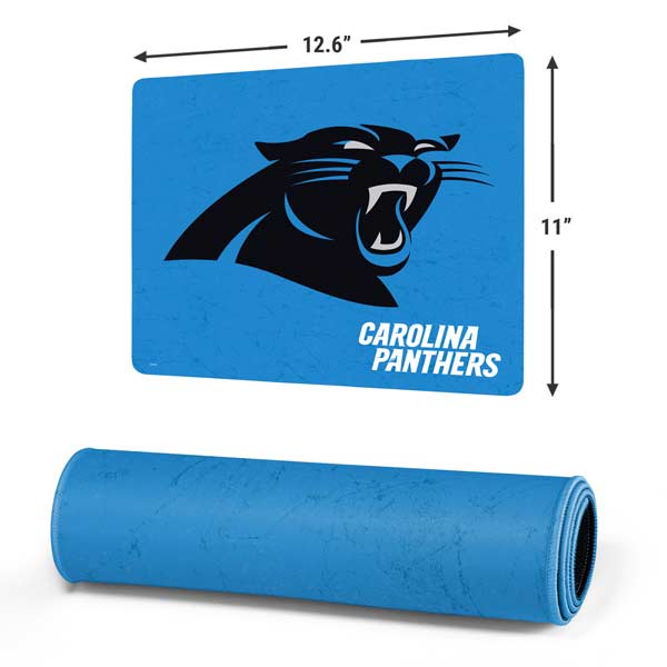 NFL Carolina Panthers Distressed Alternate Gaming Mouse Pad