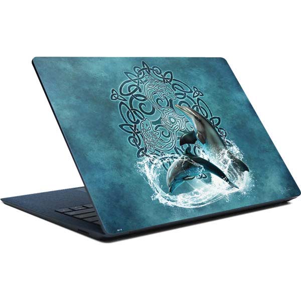 Brigid Ashwood Celtic Dolphin Surface Laptop Skin