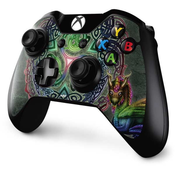 Brigid Ashwood Celtic Dragon Xbox One Controller Skin