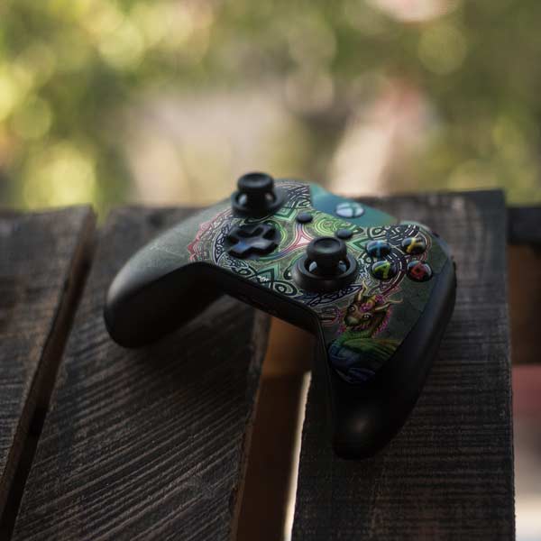 Brigid Ashwood Celtic Dragon Xbox One Controller Skin