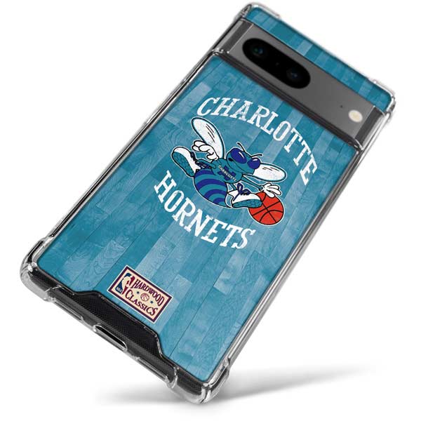 NBA Charlotte Hornets Hardwood Classics Google Pixel 8 Clear Case
