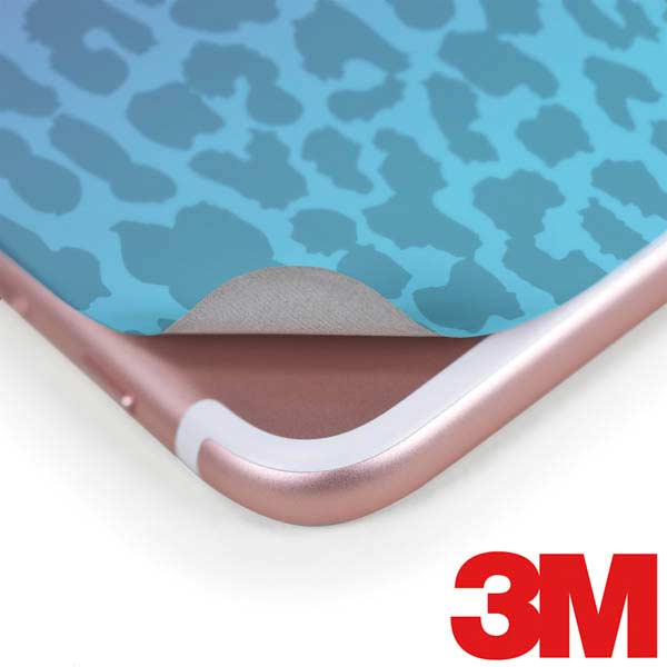 Cheetah Print Purple and Blue iPhone 8 Plus Skin