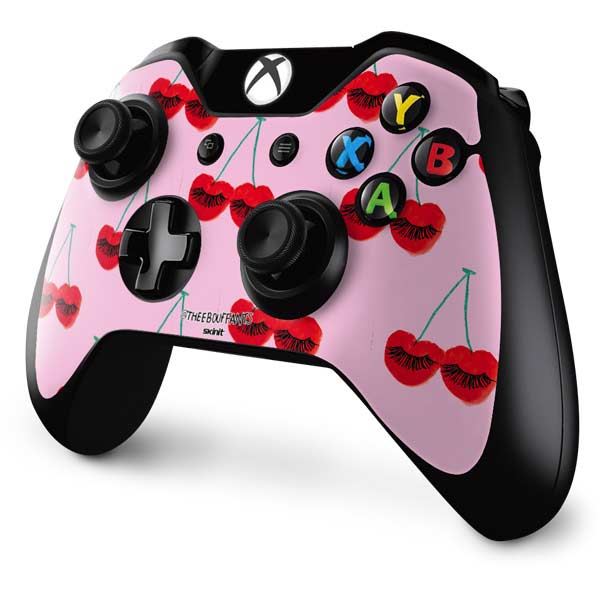 Bouffants and Broken Hearts Cherry Lash Xbox One Controller Skin