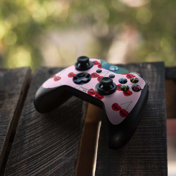 Bouffants and Broken Hearts Cherry Lash Xbox One Controller Skin