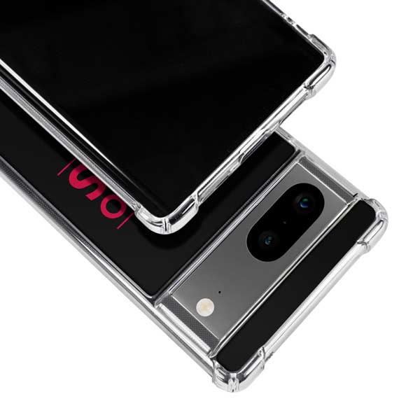 NBA Chicago Bulls Standard - Black Google Pixel 8 Clear Case