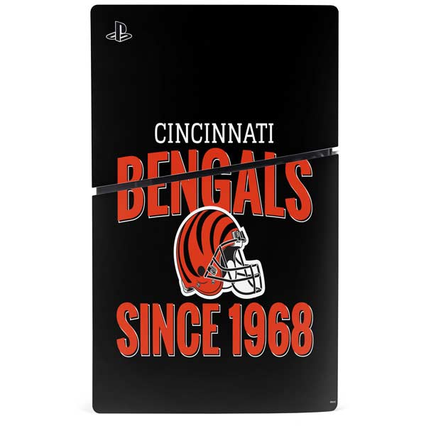 NFL Cincinnati Bengals Helmet PS5 Slim Disk Bundle Skin