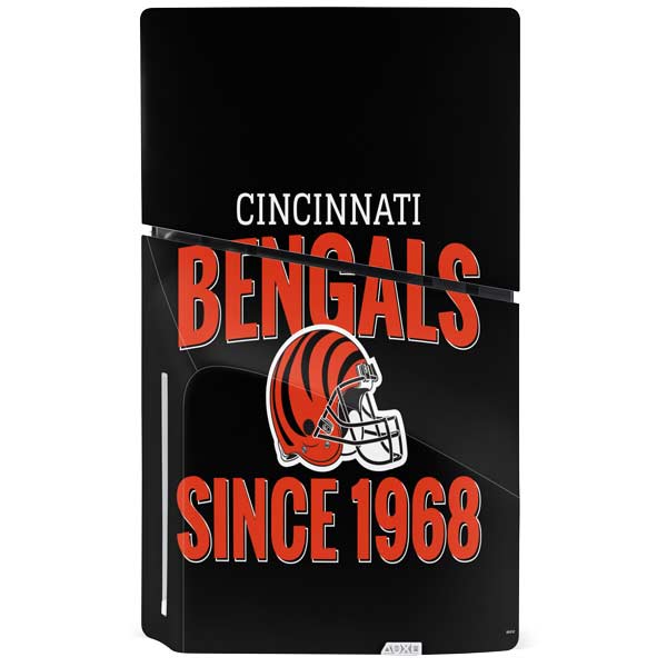 NFL Cincinnati Bengals Helmet PS5 Slim Disk Bundle Skin
