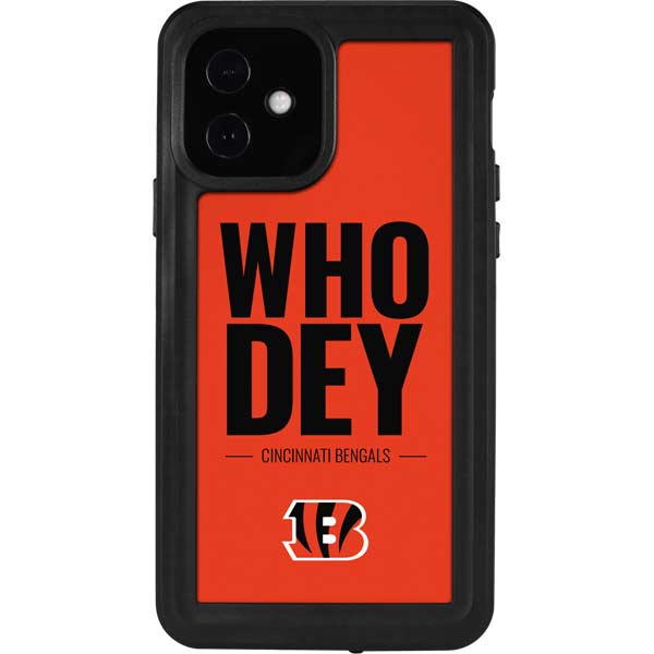 Cincinnati Bengals Team Motto iPhone 12 Waterproof Case Cincinnati Bengals Team Motto iPhone 12 Waterproof Case
