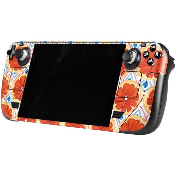 Citrus Geo Steam Deck Handheld Gaming Computer Skin – Skinit