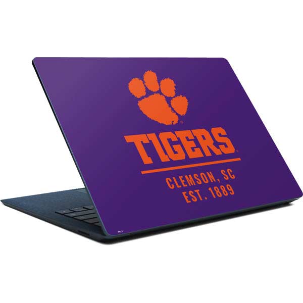 Clemson University Tigers Est 1889 Surface Laptop Skin