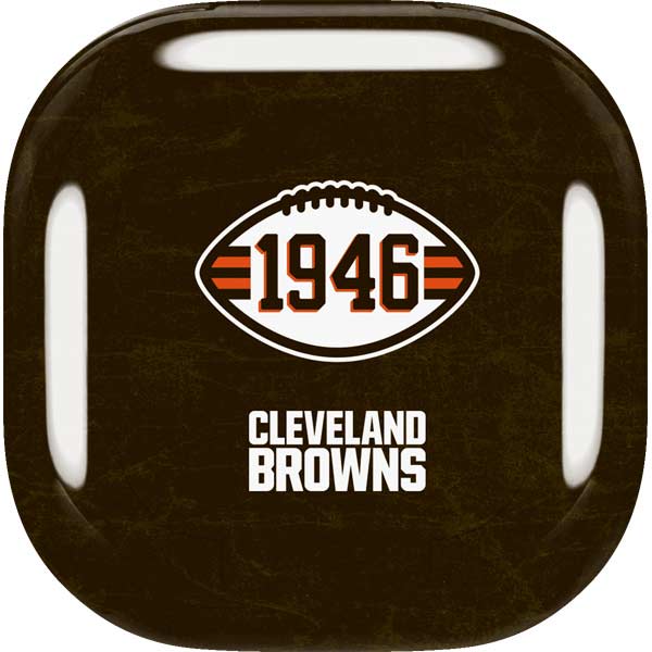 NFL Cleveland Browns Alternate Distressed Galaxy Buds Live Skin
