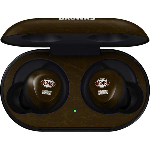 NFL Cleveland Browns Alternate Distressed Galaxy Buds Skin