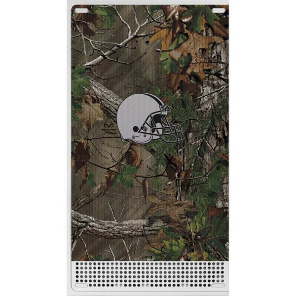 NFL Cleveland Browns Realtree Xtra Green Camo Xbox Series S Skins