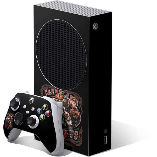 Liquid Blue NFL Cleveland Browns Running Back Xbox Series S Skins