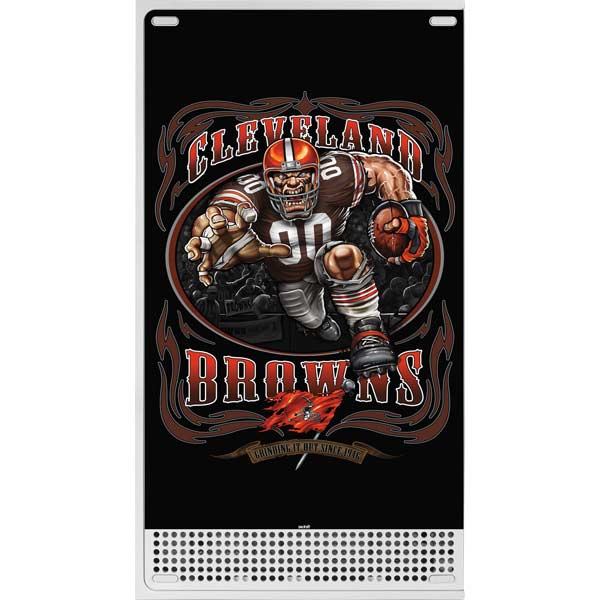 Liquid Blue NFL Cleveland Browns Running Back Xbox Series S Skins