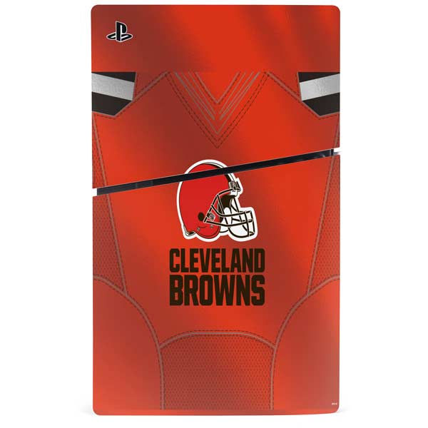 NFL Cleveland Browns Team Jersey PS5 Slim Disk Bundle Skin