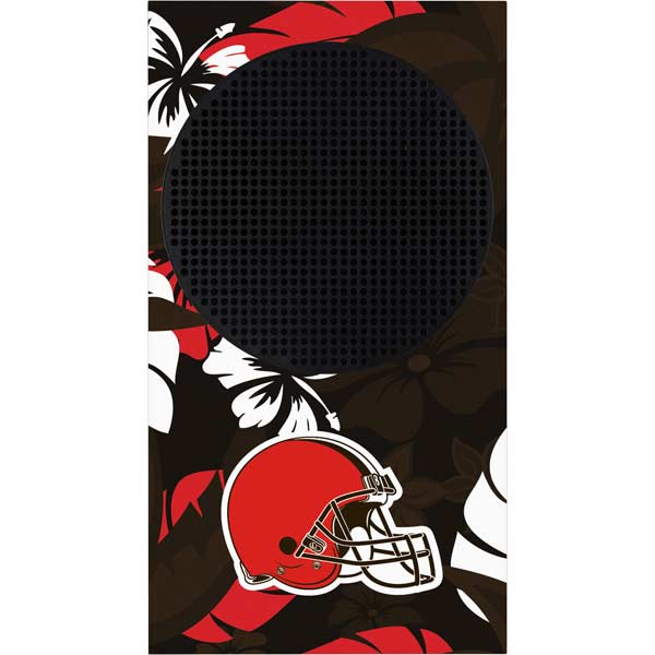 NFL Cleveland Browns Tropical Print Xbox Series S Skins