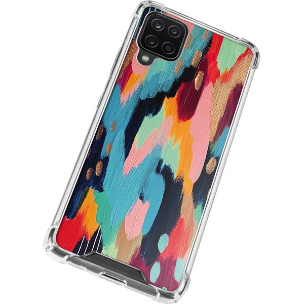 Etta Vee Color Melt Galaxy A12 Clear Case