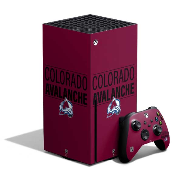 Skinit Decal Gaming Skin Compatible with Xbox One Controller - Officially  Licensed NHL Colorado Avalanche Jersey Design