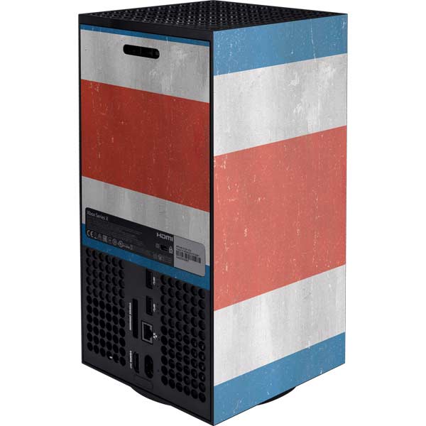 Costa Rican Flag Distressed Microsoft Xbox Skin – Skinit