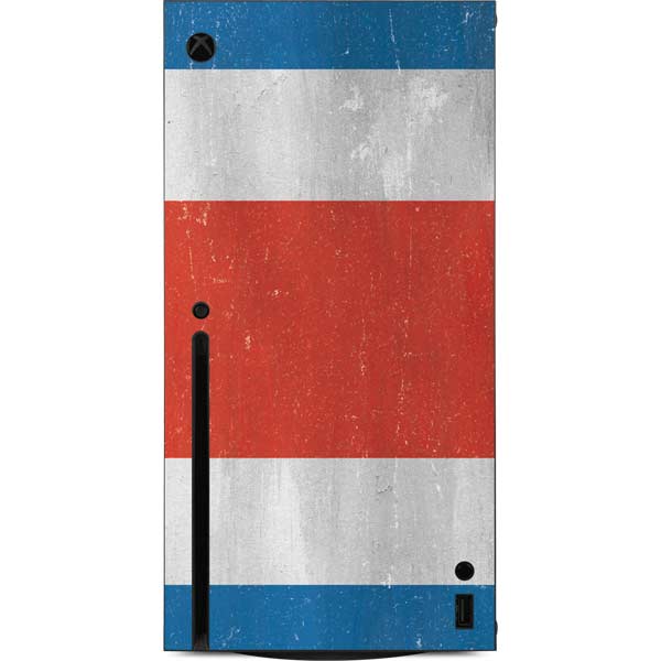 Costa Rican Flag Distressed Microsoft Xbox Skin – Skinit
