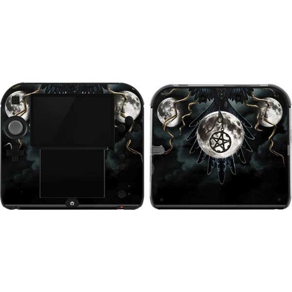 Crow and Moon Phases by Sarah Richter Nintendo DS Skin | Art – Skinit