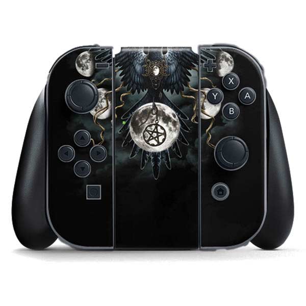 Crow and Moon Phases by Sarah Richter Nintendo Switch Skin | Art – Skinit