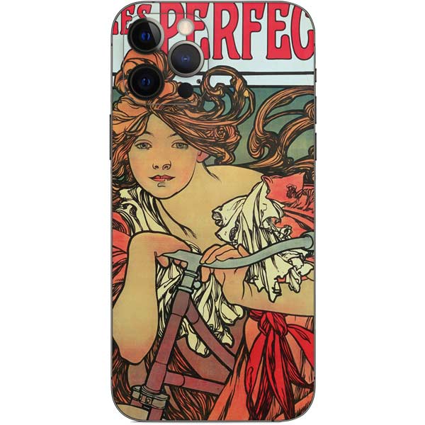 Alphonse Mucha Cycles Perfecta iPhone 12 Pro Skin