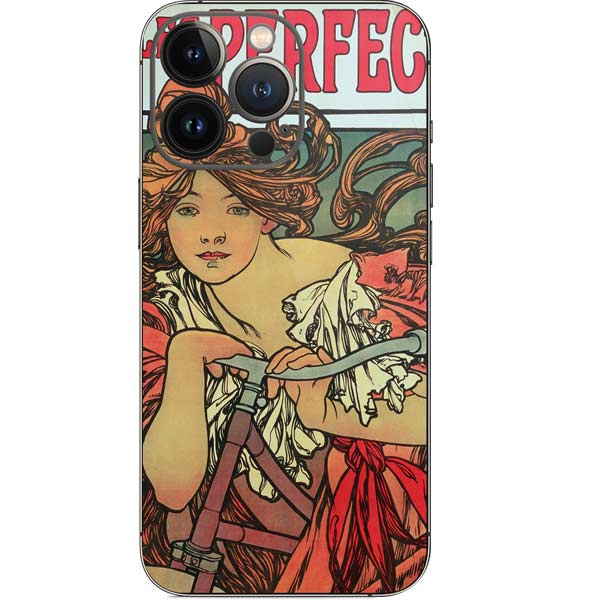 Alphonse Mucha Cycles Perfecta iPhone 13 Pro Skin