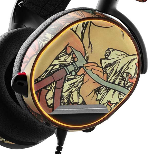 Alphonse Mucha Cycles Perfecta SteelSeries Arctis 3 Skin