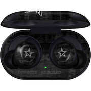 NFL Dallas Cowboys Black & White Galaxy Buds Skin