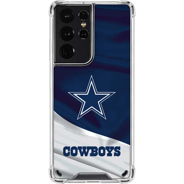 NFL Dallas Cowboys Galaxy S21 Ultra 5G Clear Case