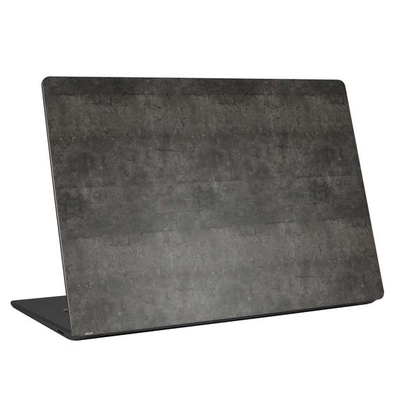 Universal 16.6-inch Dark Iron Grey Concrete Laptop Skin | Skinit