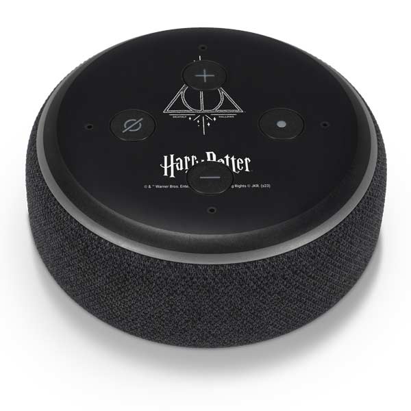 Wizarding Worlds Harry Potter Deathly Hallows Symbol Amazon Echo Dot Skin