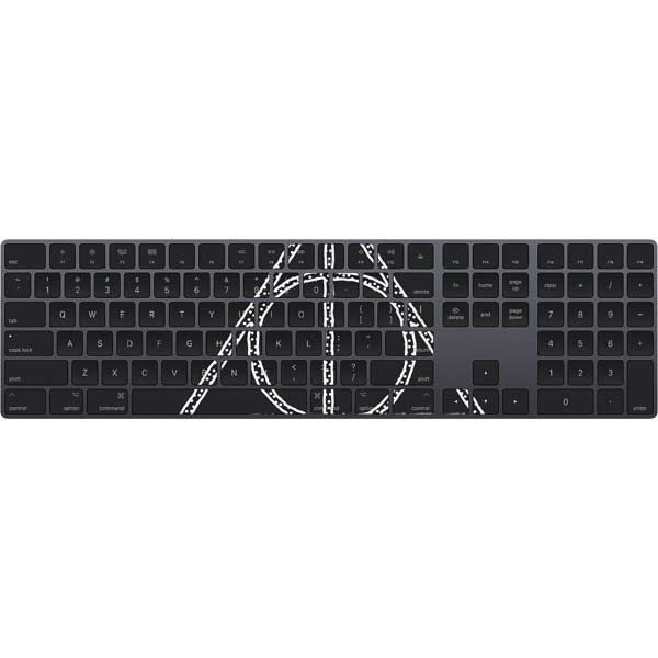 Wizarding Worlds Harry Potter Deathly Hallows Symbol Magic Keyboard wi ...