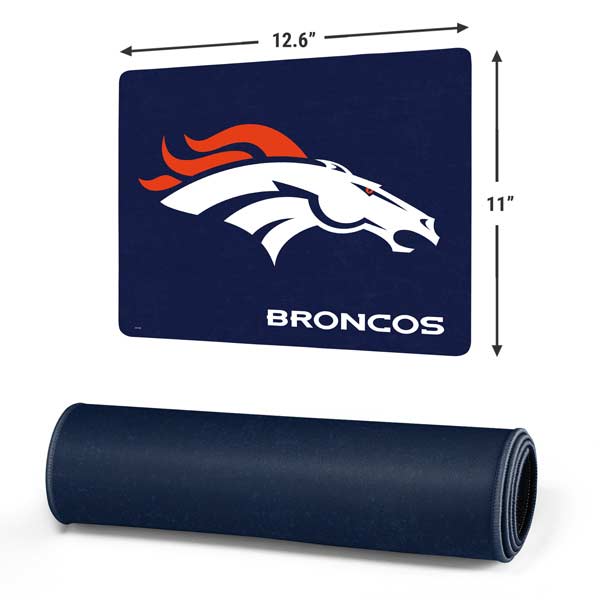 NFL Denver Broncos - Distressed Gaming Mouse Pad