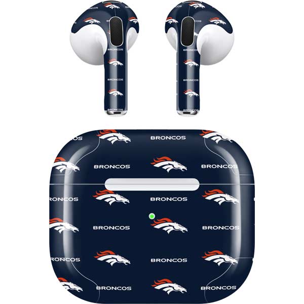 NFL Denver Broncos Blitz Series Apple AirPods (3rd Gen 2021) Skin