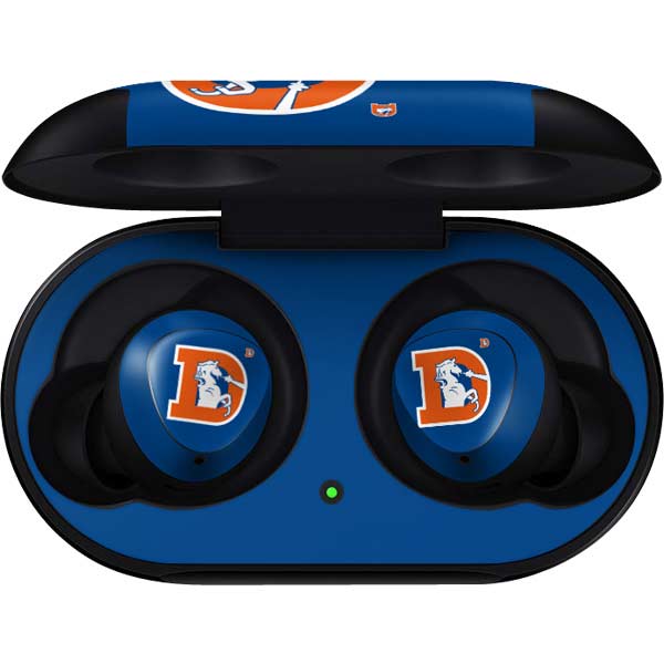 NFL Denver Broncos Retro Logo Galaxy Buds Skin