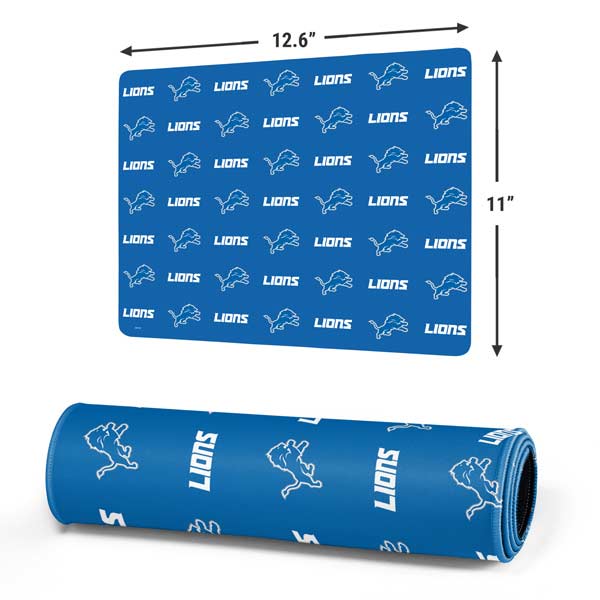 NFL Detroit Lions Blitz Series Gaming Mouse Pad