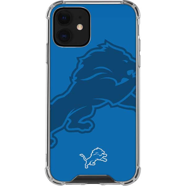 Detroit Lions Double Vision Apple iPhone Clear Case Detroit Lions Double Vision Apple iPhone Clear Case