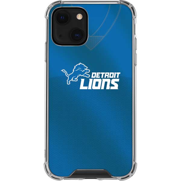 Detroit Lions Team Jersey iPhone 15 Plus Clear Case Detroit Lions Team Jersey iPhone 15 Plus Clear Case