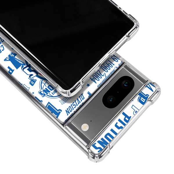 NBA Detroit Pistons Historic Blast Google Pixel 8 Clear Case