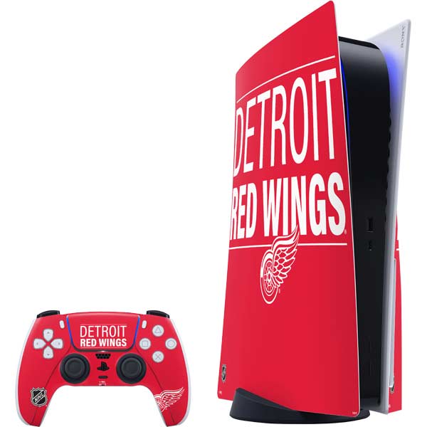 Detroit Red Wings Lineup Sony PlayStation Skin