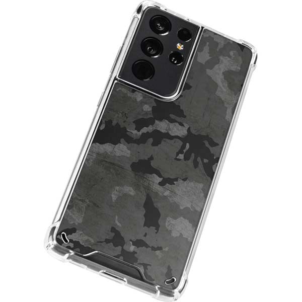 Digital Camo Galaxy S21 Ultra 5G Clear Case