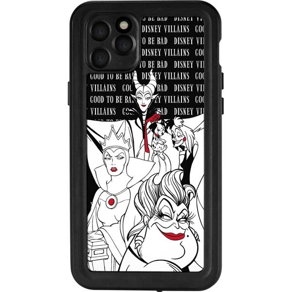 Disney Villains Characters Art iPhone 11 Pro Max Waterproof Case