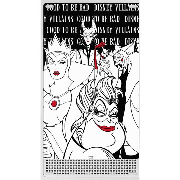 Disney Villains Characters Art Xbox Series S Skins