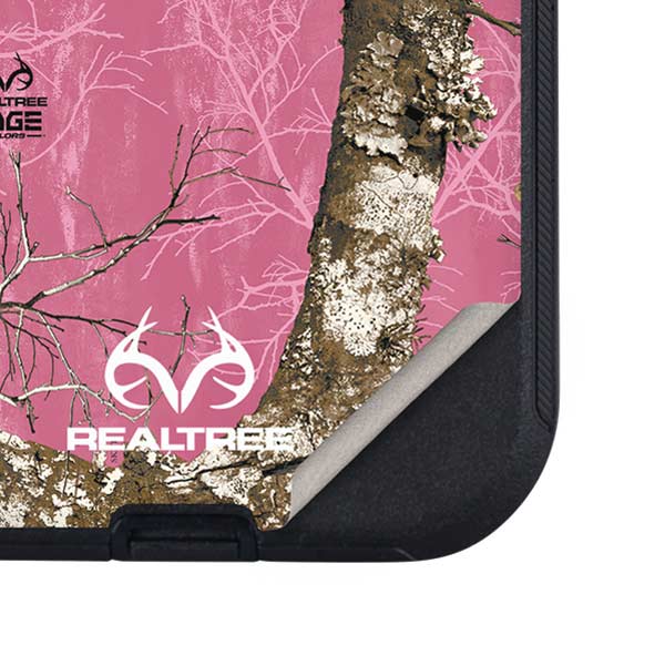 RealTree Edge Pink Camo Otterbox Defender iPhone Skin